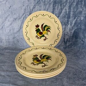 Vintage Metlox Poppytrail, California Provincial Dinnerware Dinner Plate,  10",